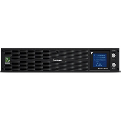 CyberPower PR2200ELCDRTXL2U Rack/Tower UPS, Multifunction LCD panel, 9x IEC320 C13, 1x IEC320 C19, adjustable output